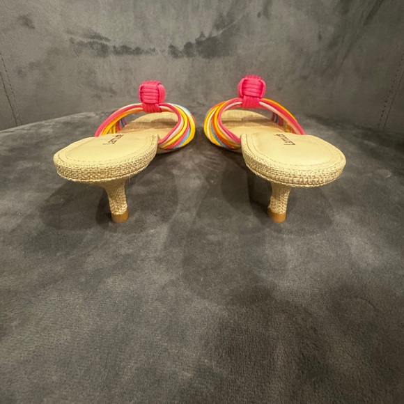 LARROUDÉ
Valerie Mule In Multicolor Satin and Raffia - Picture 4 of 6